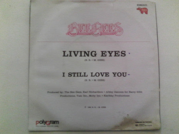 Bee Gees : Living Eyes (7", Single)