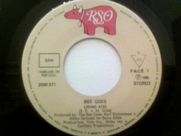 Bee Gees : Living Eyes (7", Single)
