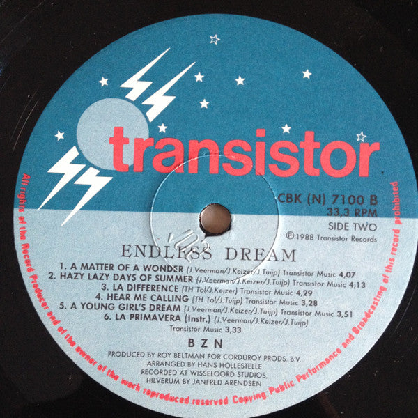 BZN : Endless Dream (LP, Album)