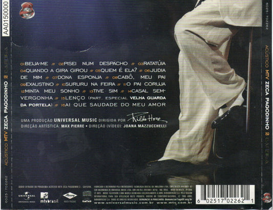 Zeca Pagodinho : Acústico MTV 2 - Gafieira (CD, Album)
