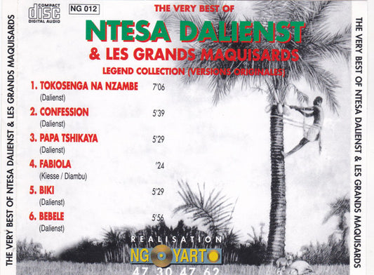 Ya Ntesa Dalienst & Orchestre Les Grands Maquisards : The Very Best Of Ntesa Dalienst & Les Grands Maquisards 1969, 1971, 1972. Legend Collection (Versiones Originales) (CD, Comp)