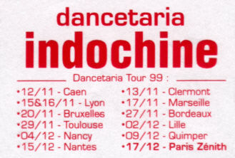 Indochine : Dancetaria (CD, Album, Dig)