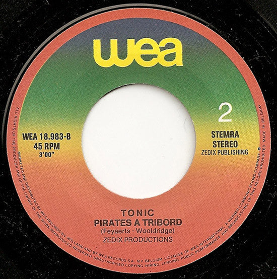 Tonic (6) : Pirates A Bâbord (7", Single)
