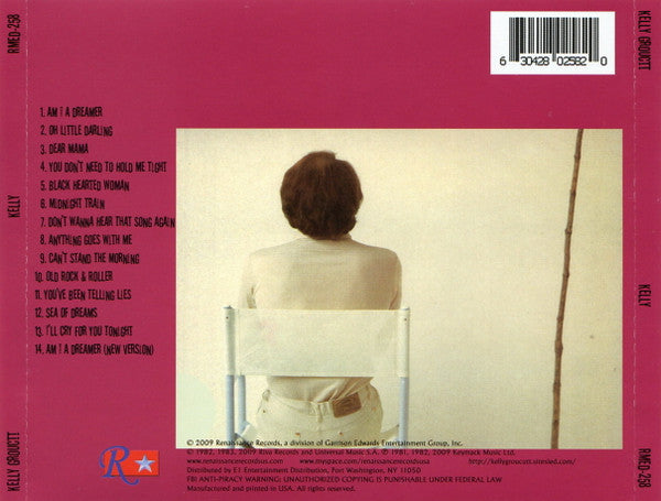 Kelly Groucutt : Kelly (CD, Album, RE)