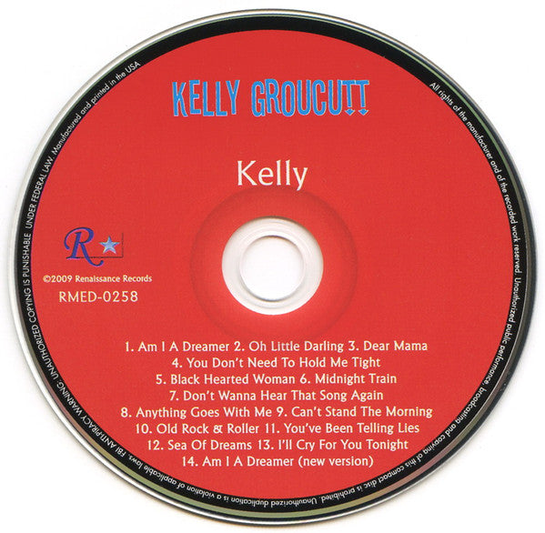 Kelly Groucutt : Kelly (CD, Album, RE)