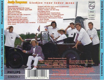 Jantje Koopmans : Liedjes Voor Ieder Mens (CD, Album)
