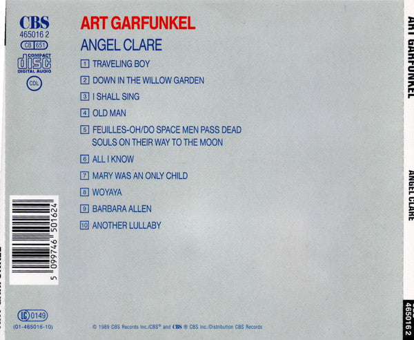 Art Garfunkel : Angel Clare (CD, Album)