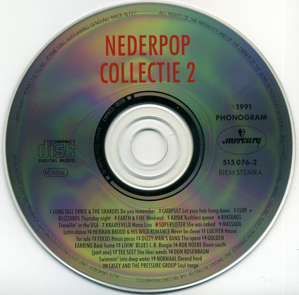 Various : Nederpopcollectie 2 (CD, Comp)