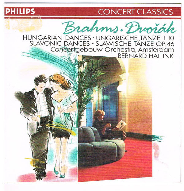 Johannes Brahms, Antonín Dvořák, Bernard Haitink, Concertgebouworkest : Hungarian Dances / Slavonic Dances (CD, Comp)