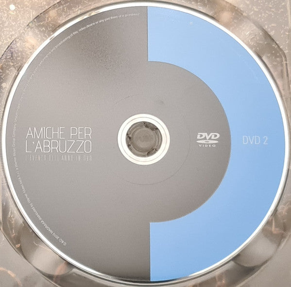 Various : Amiche Per L'Abruzzo (2xDVD-V, Comp, PAL)