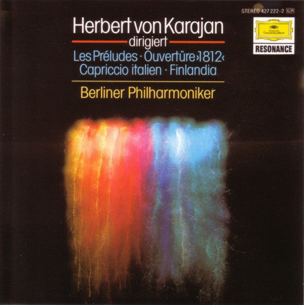 Herbert von Karajan conducts Berliner Philharmoniker : Les Préludes · Ouvertüre »1812« · Capriccio Italien · Finlandia (CD, Comp, RE)