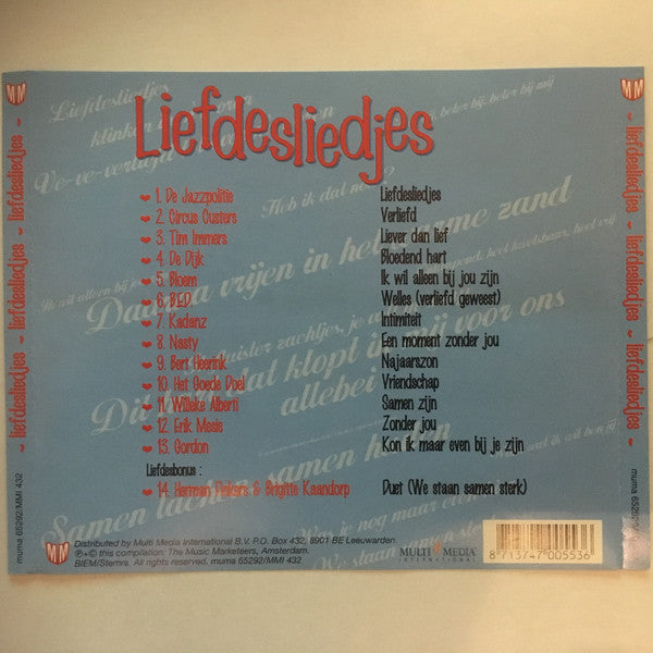 Various : Liefdesliedjes (CD, Comp)