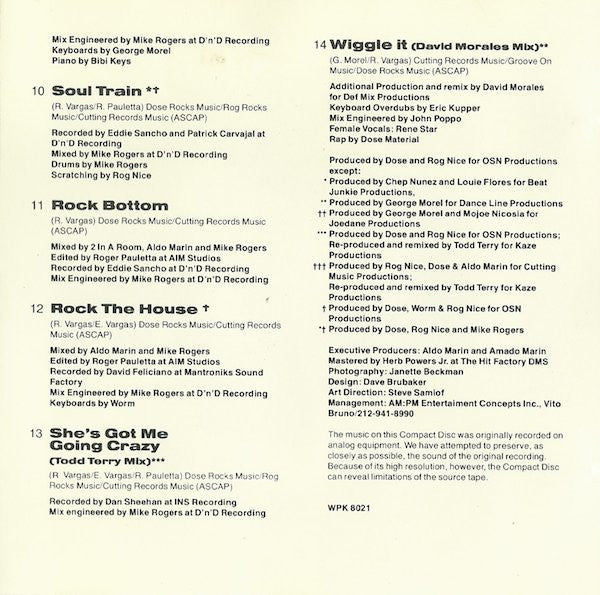 2 In A Room : Wiggle It (CD, Album)