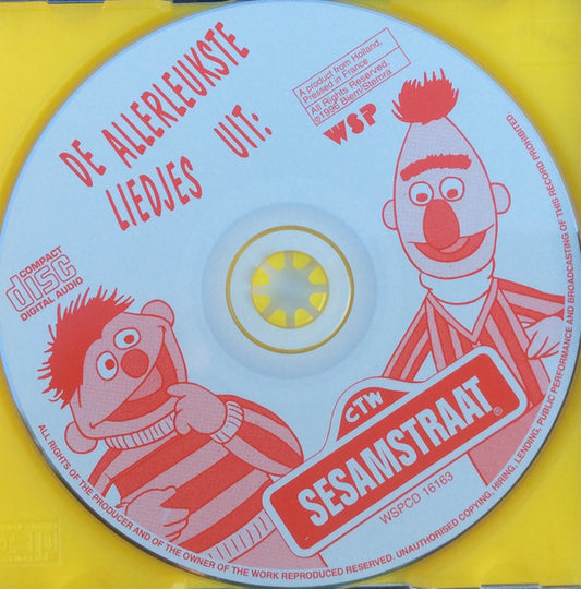 Sesamstraat : De Allerleukste Liedjes Uit: Sesamstraat (CD, Album)