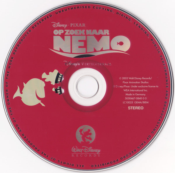Various : Op Zoek Naar Nemo (CD)