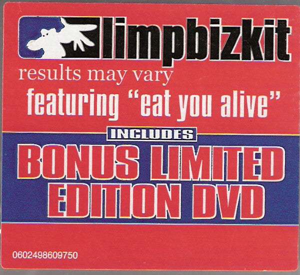 Limp Bizkit : Results May Vary (CD, Album, Ltd + DVD-V, Ltd)
