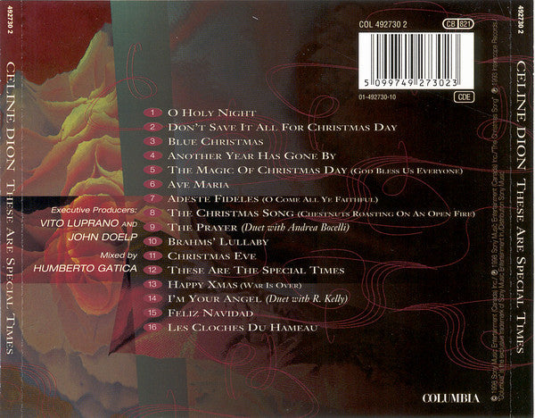 Céline Dion : These Are Special Times (CD, Album)