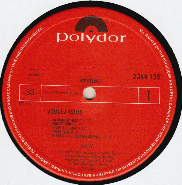 ABBA : Voulez-Vous (LP, Album)