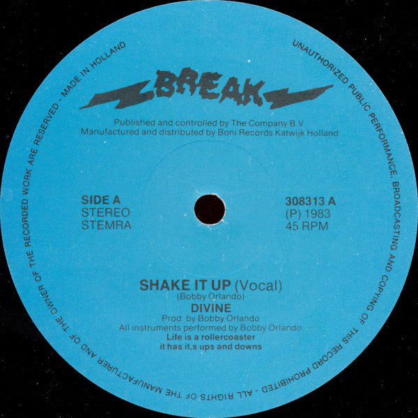Divine : Shake It Up (12")