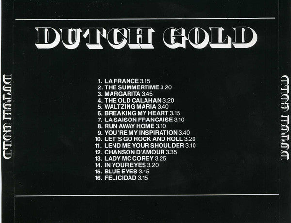 Unknown Artist : Dutch Gold De Gouden Hits Van BZN (CD, Comp)