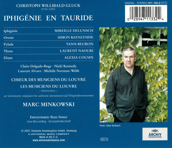 Christoph Willibald Gluck - Mireille Delunsch, Simon Keenlyside, Les Musiciens Du Louvre, Marc Minkowski, Yann Beuron, Laurent Naouri, Alexia Cousin : Iphigénie En Tauride (2xCD)
