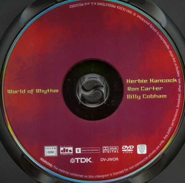 Herbie Hancock, Ron Carter, Billy Cobham : World Of Rhythm Live (DVD-V, Multichannel, PAL, DTS)