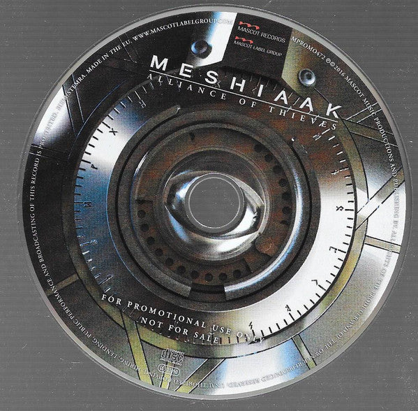 Meshiaak : Alliance Of Thieves (CD, Album, Promo)