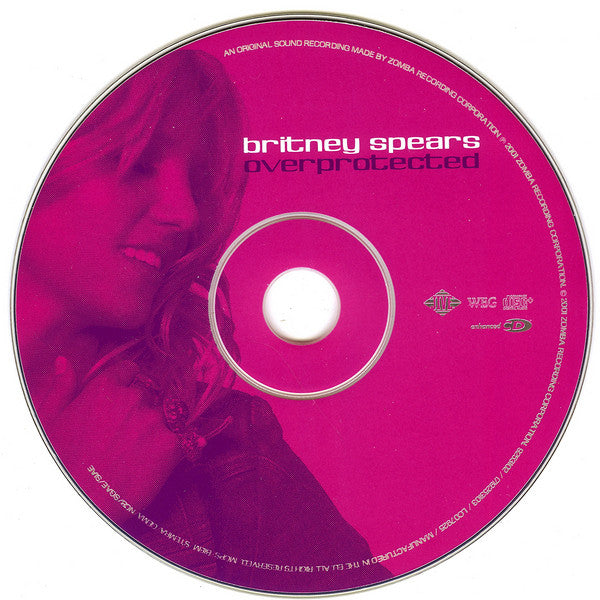 Britney Spears : Overprotected (CD, Single, Enh)
