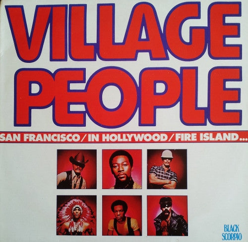 Village People : Village People (LP, Album, P/Mixed, RE)