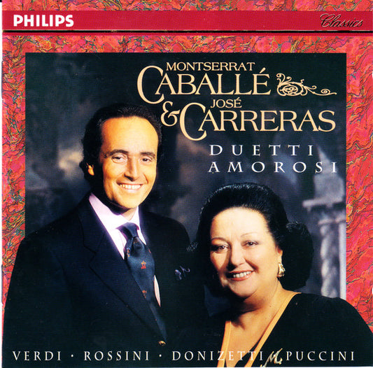 Montserrat Caballé & José Carreras : Duetti Amorosi (CD, Comp, RM)