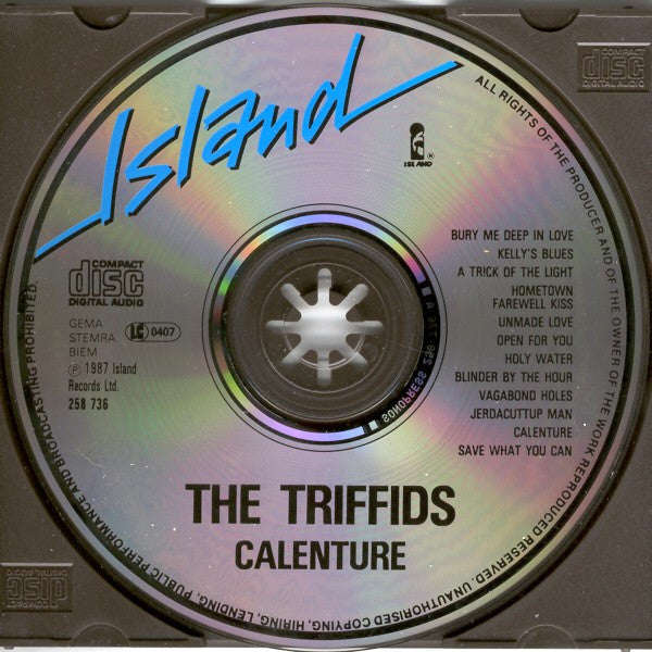The Triffids : Calenture (CD, Album)