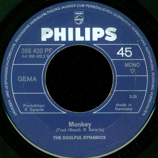 Soulful Dynamics : Mademoiselle Ninette (7", Single, Mono)