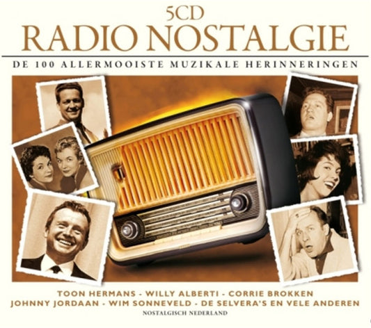 Various : Radio Nostalgie (5xCD, Comp + Box)