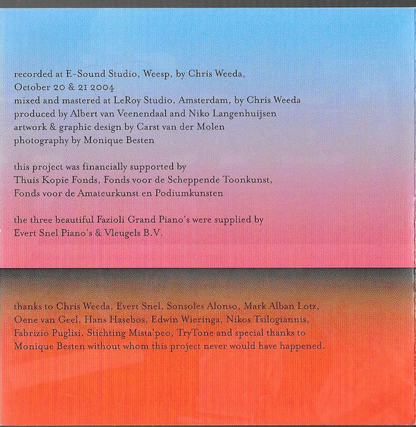 Travelling Light Piano Trio : Terra Firma (CD, Album)