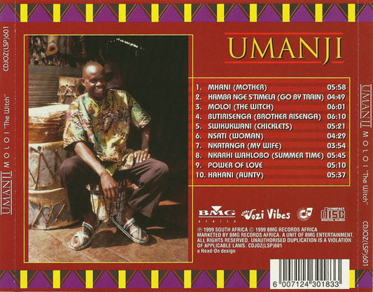 Umanji : Moloi "The Witch" (CD, Album)