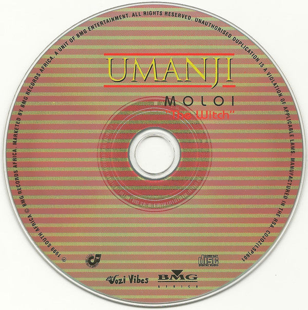 Umanji : Moloi "The Witch" (CD, Album)