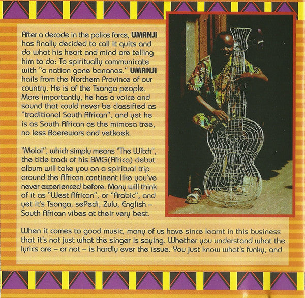 Umanji : Moloi "The Witch" (CD, Album)