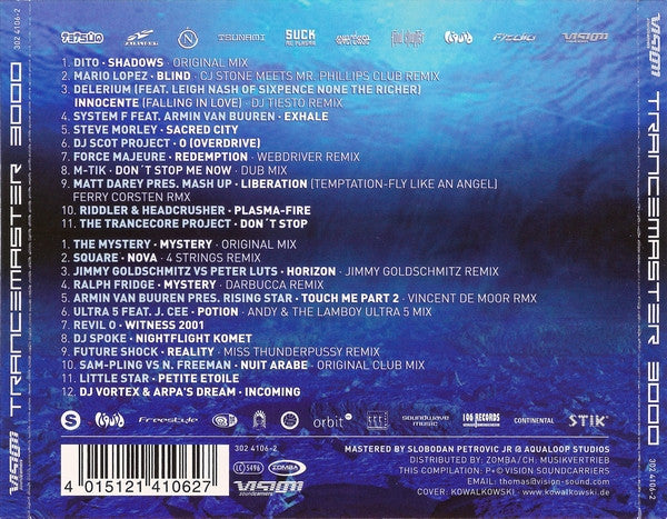 Various : Trancemaster 3000 (2xCD, Comp)