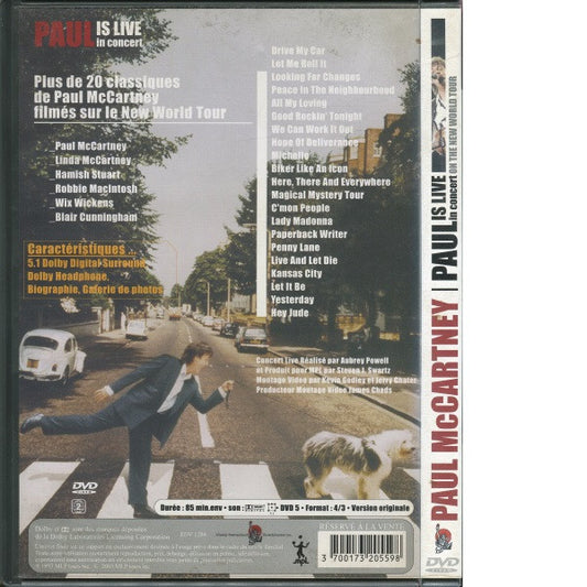 Paul McCartney : Paul Is Live In Concert (DVD-V)