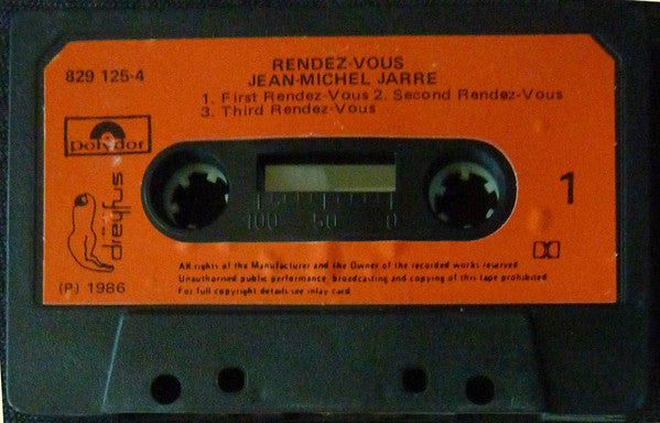 Jean-Michel Jarre : Rendez-Vous (Cass, Album)