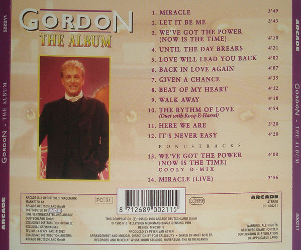 Gordon (3) : Traum Hochzeit Das Album (CD, Album, M/Print)