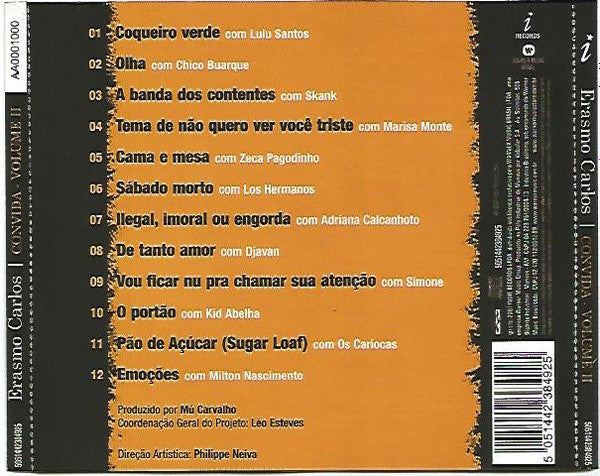 Erasmo Carlos : Convida - Vol II (CD, Album)