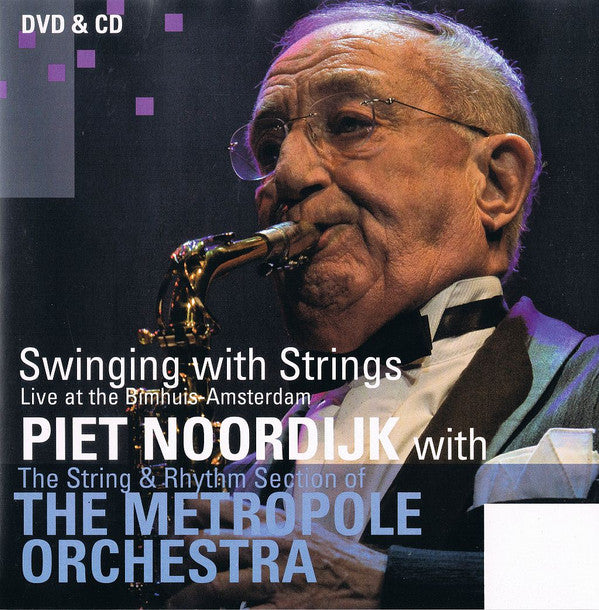 Piet Noordijk, Metropole Orchestra : Swinging with Strings (CD + DVD-V, Album, PAL)