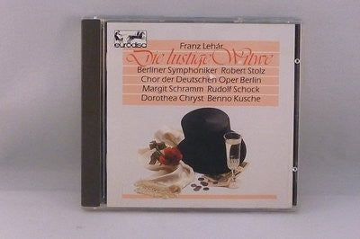 Berliner Symphoniker, Rudolf Schock, Chor der Deutschen Oper Berlin, Margit Schramm, Dorothea Chryst, Robert Stolz, Benno Kusche : Franz Lehár: Die Lustige Witwe (CD)