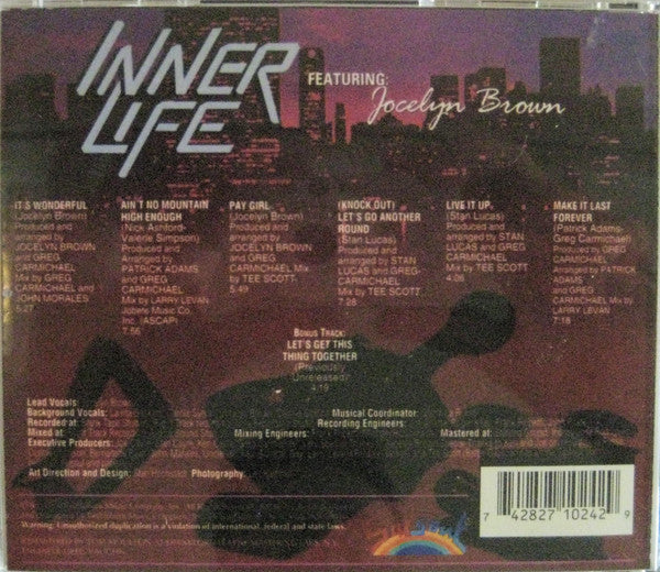 Inner Life : Inner Life (CD, Album, RE, RM)