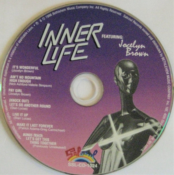 Inner Life : Inner Life (CD, Album, RE, RM)