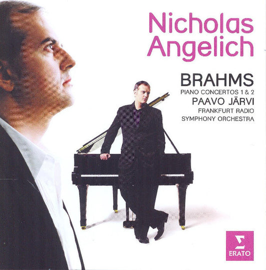 Johannes Brahms - Nicholas Angelich, Paavo Järvi, hr-Sinfonieorchester : Piano Concertos 1 & 2 (2xCD, Album)