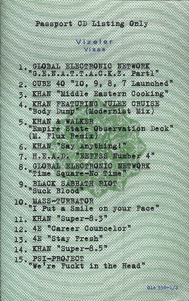 Khan : Passport (CD, Comp)
