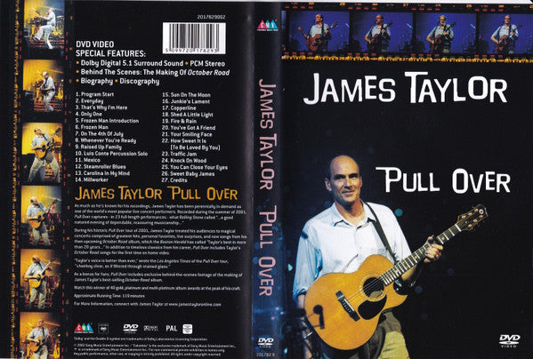 James Taylor (2) : Pull Over (DVD-V, PAL)
