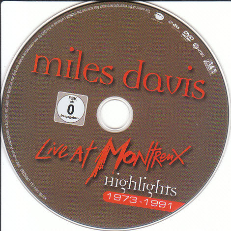 Miles Davis : Live At Montreux Highlights 1973-1991 (DVD-V, Comp, NTSC)